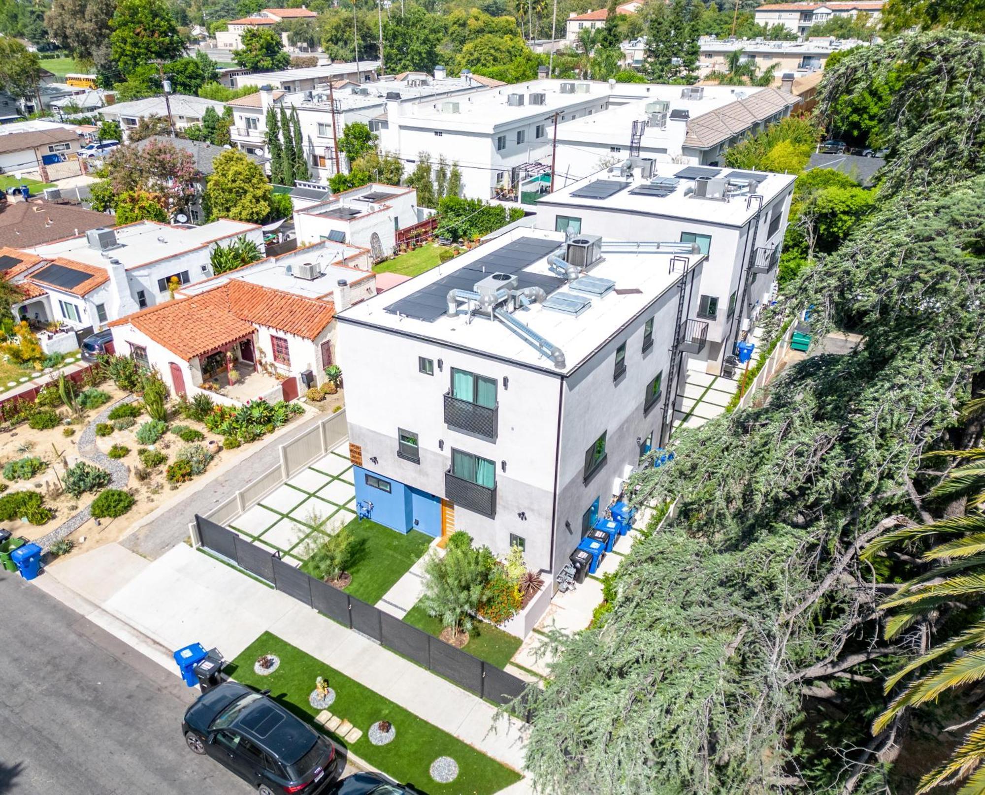 Luxurious Townhome W/3 Master Suites Gated Parking Los Angeles Bagian luar foto